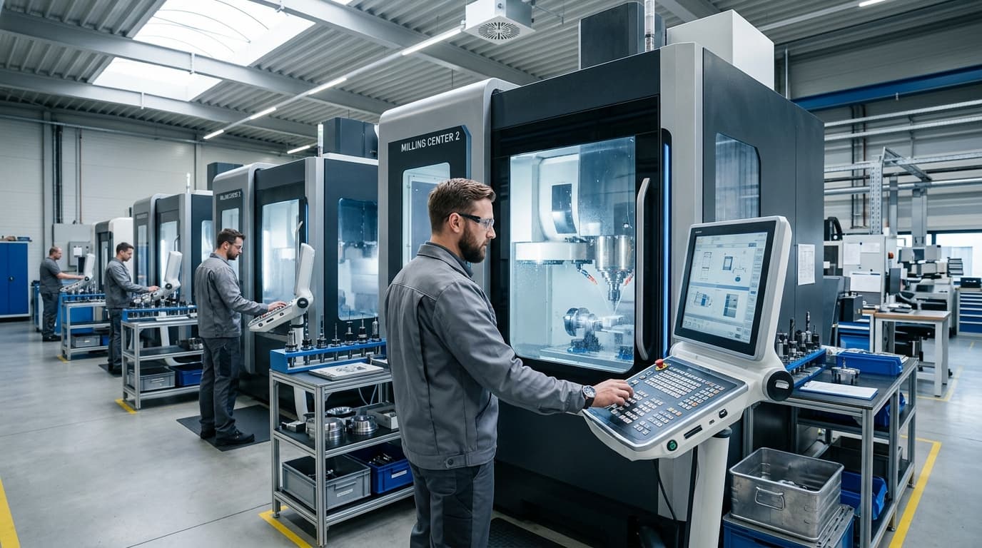 Precision CNC Machining Workshop
