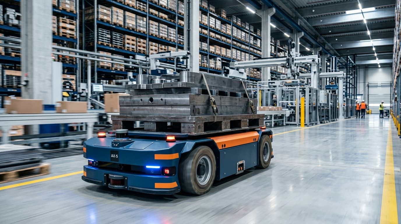AGV and AMR Logistics Robots