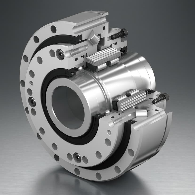 Hollow-shaft reducer option for cobot cable routing