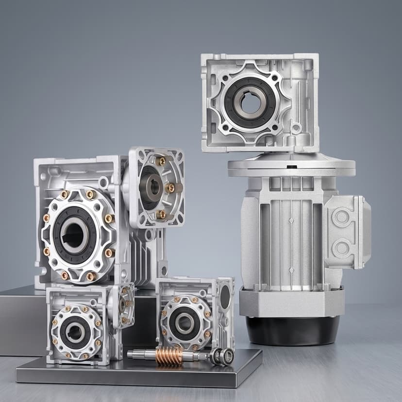 Precision micro cycloid reducer with compact mounting envelope