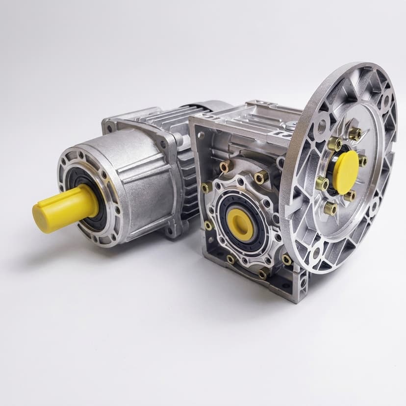 Compact cycloidal reducer for AGV drive and steering assemblies